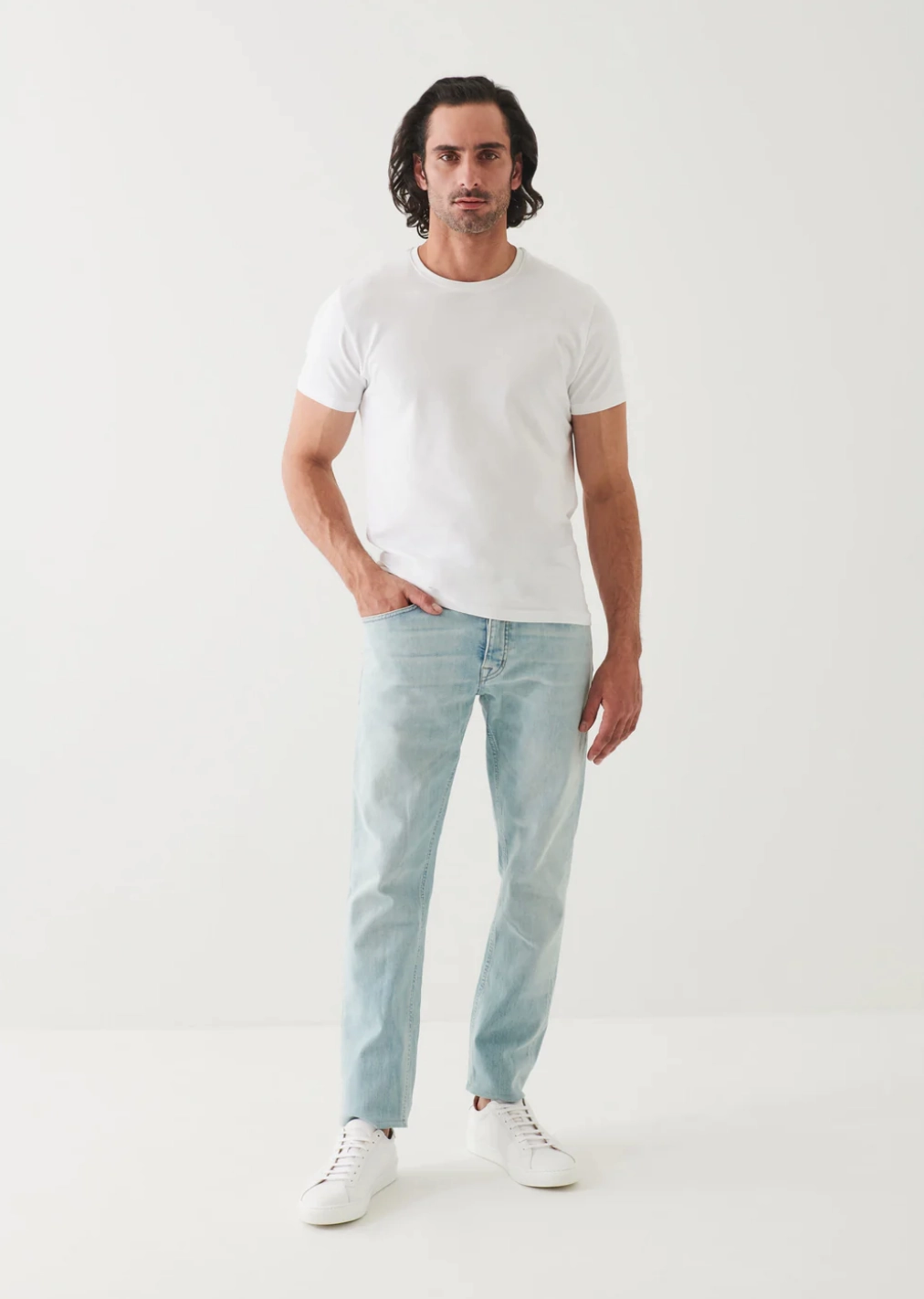 SHORT SLEEVE ICONIC CREW TEE HighElasticity Fiber QuickDryTech