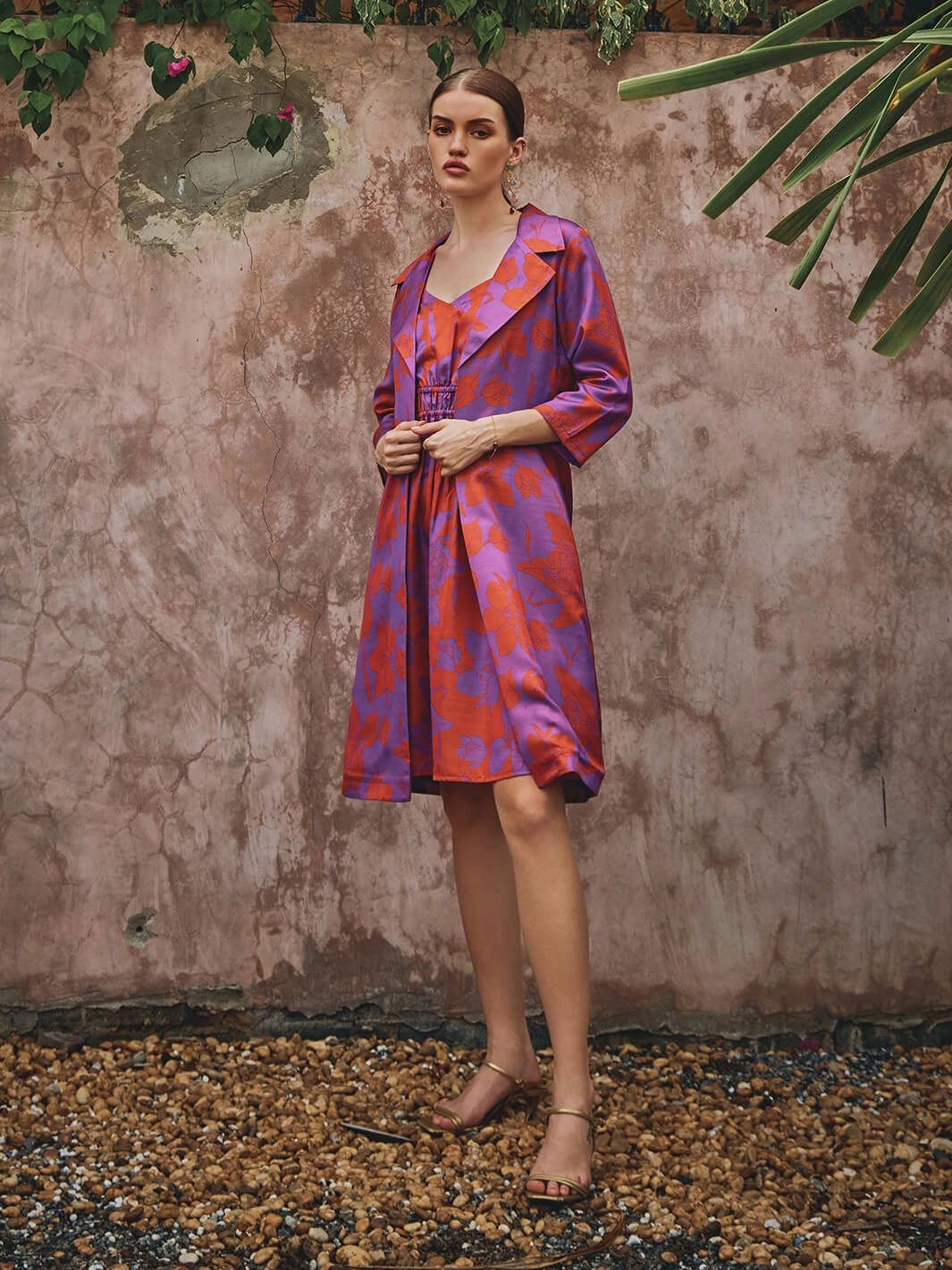 Sophisticated Design Comfortable Waistband Verbena Dress