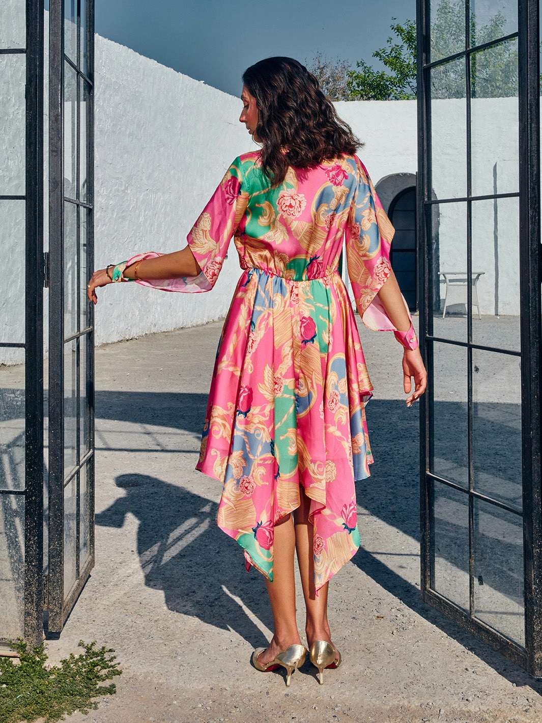 Soft cotton blend dress Romanus Dress