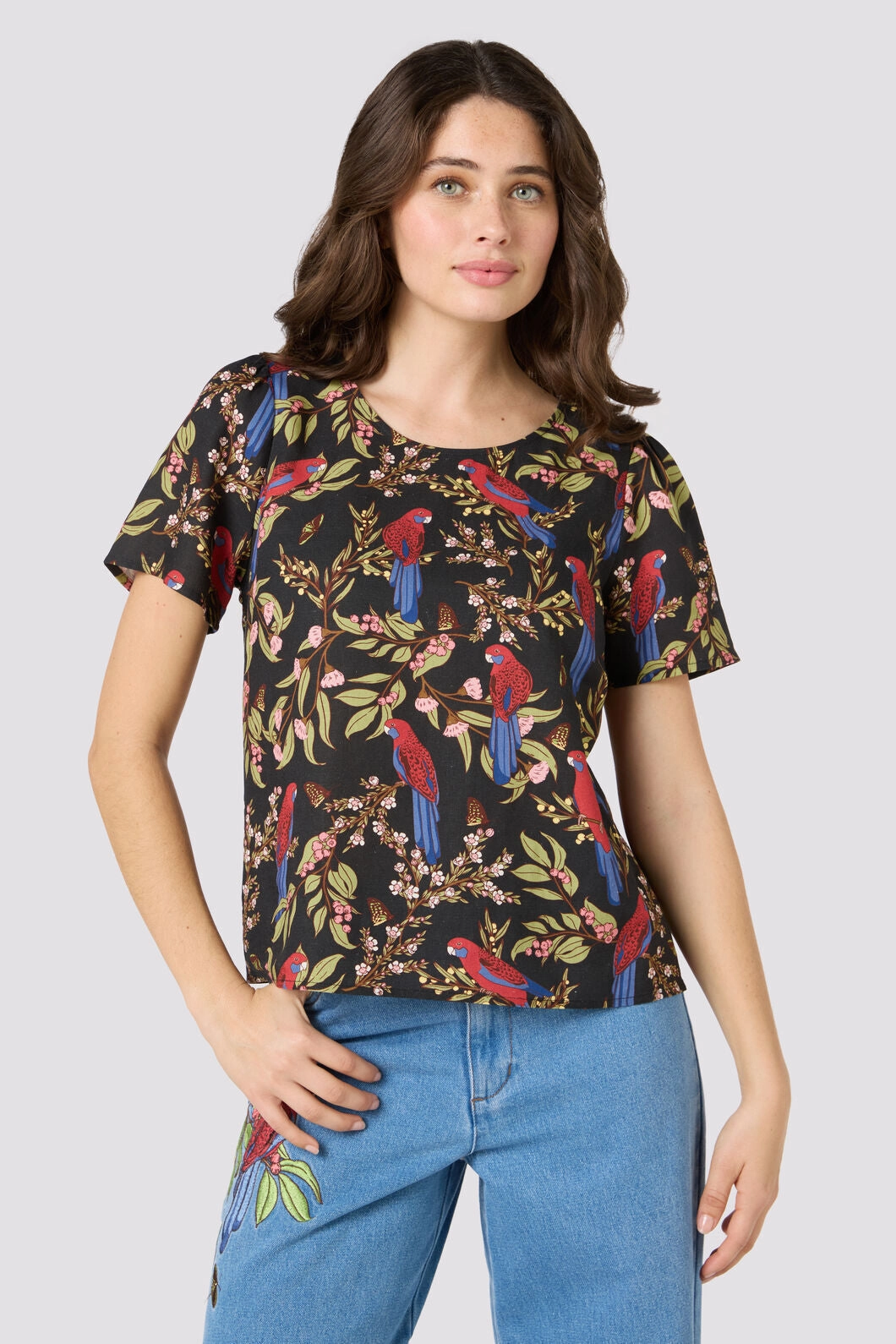 Everyday Jacket Rosella Short Sleeve Top