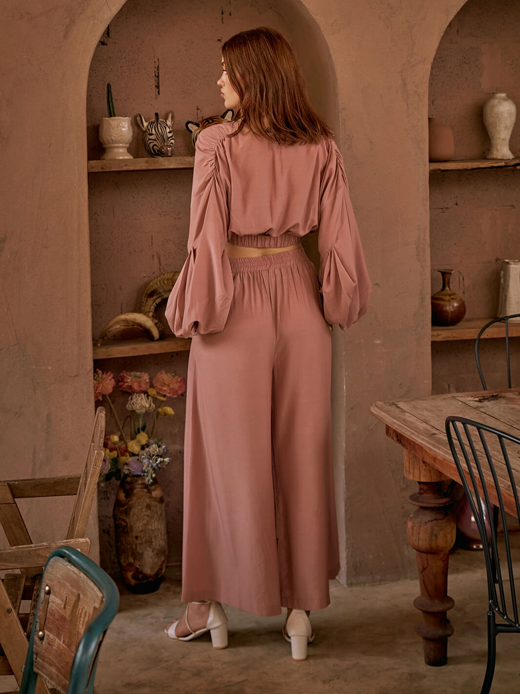 Rosie Layered Pants Classic Cut