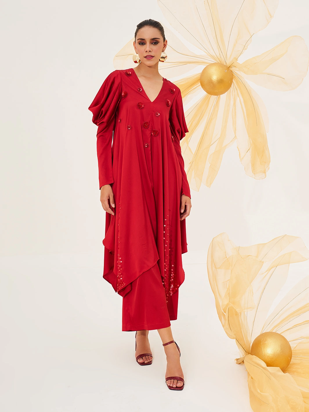 Rubyetta Embroidered Tunic Bow Soft