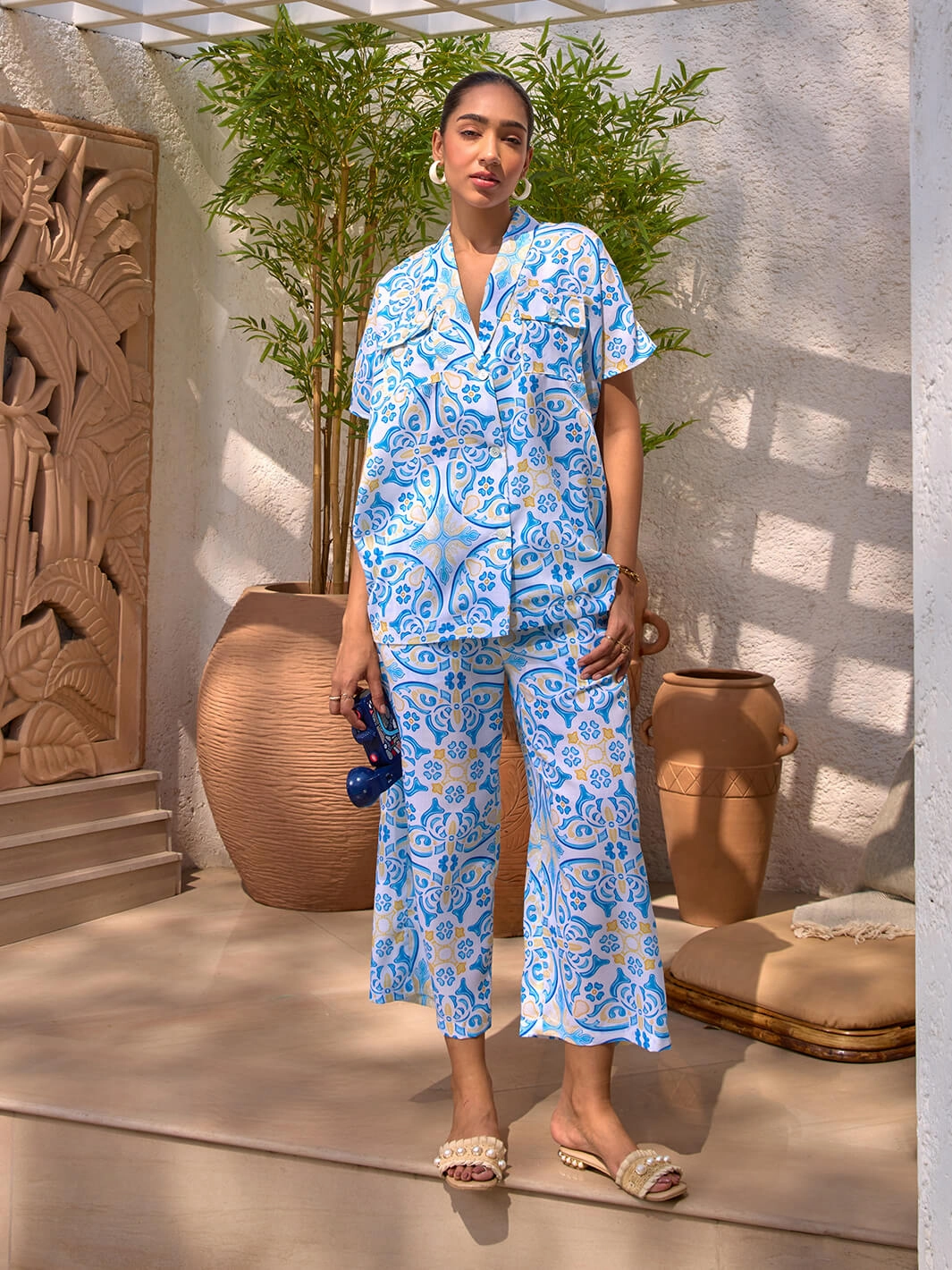 Saba Pants Cloud Light warm tones