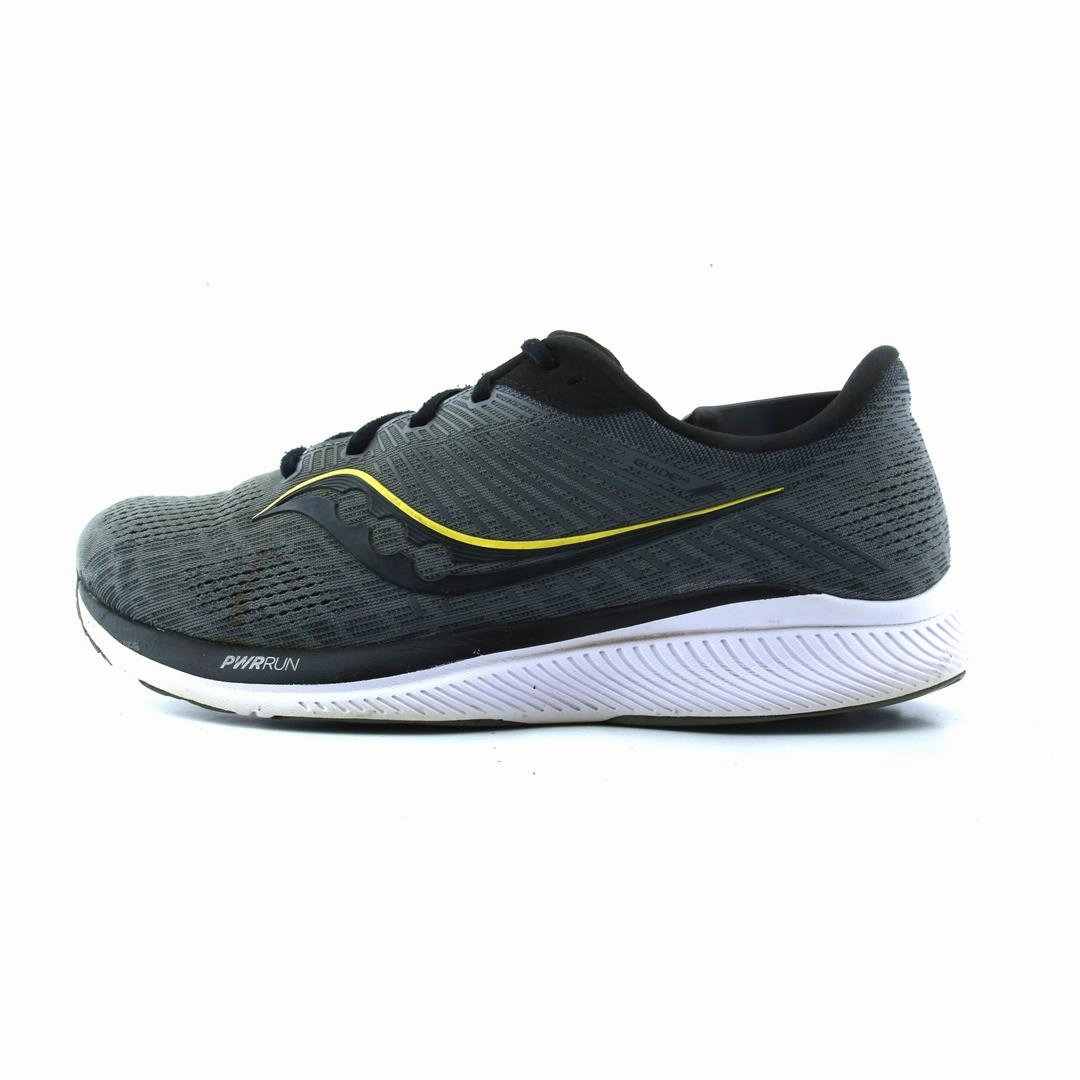 SAUCONY GUIDE 14 Ergonomic Grooves running in a lagoon area shoes