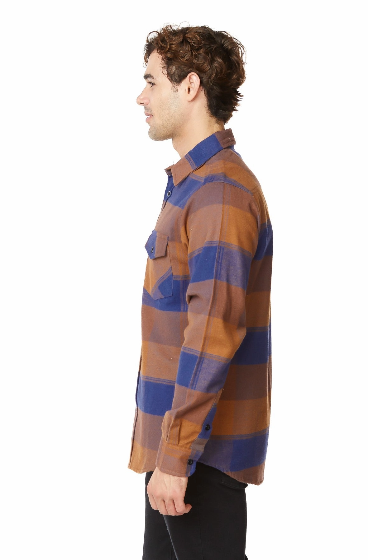 Icon Glow PLAID FLANNEL SHIRT
