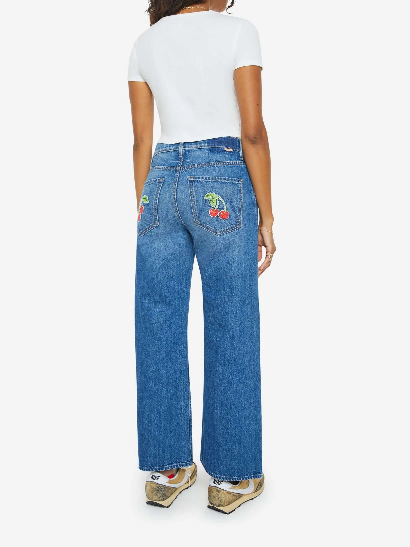 Elegant Vibrant Textured Traveler Gear Nature Lover Night Out DODGER ANKLE  IN GREEN THUMB WITH CHERRIES