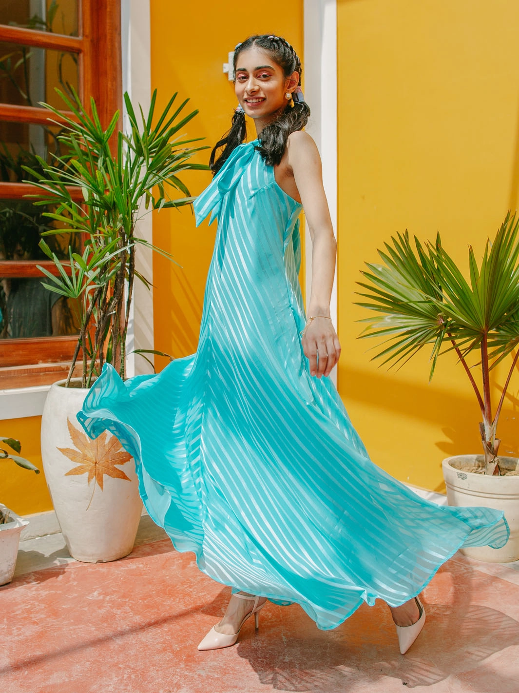 Sharp Profile Monochrome Mood Male Resortwear Gown