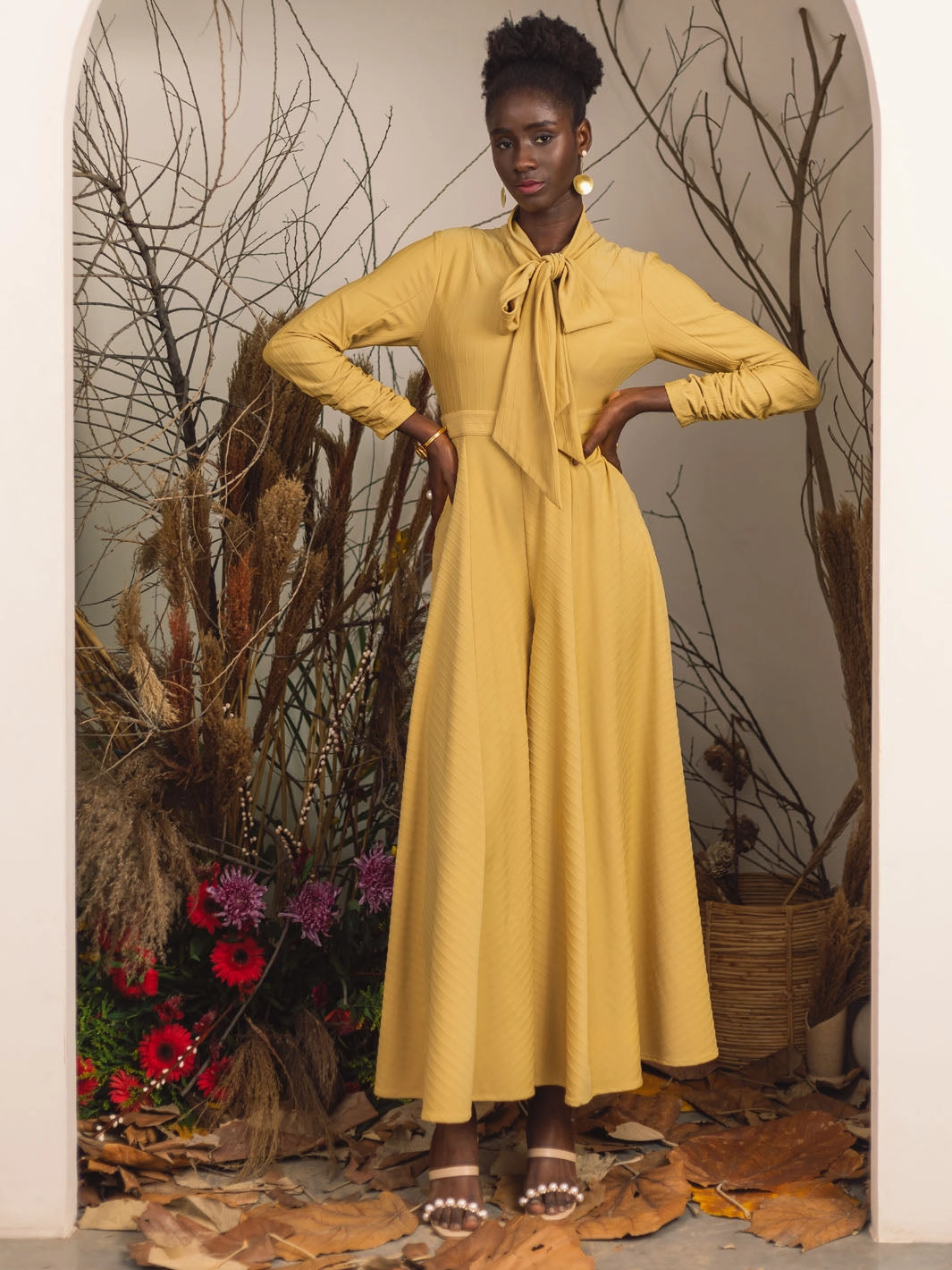 Juno Jumpsuit BiasCutSilhouette Feminine Fit