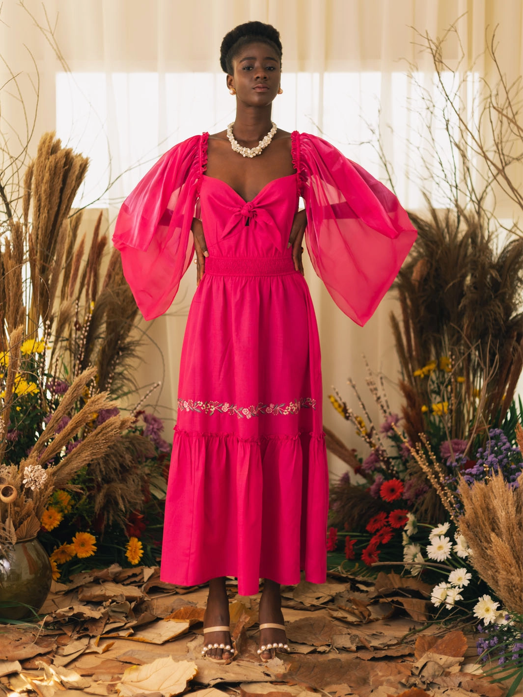 Larissa Pink dress Gender Free