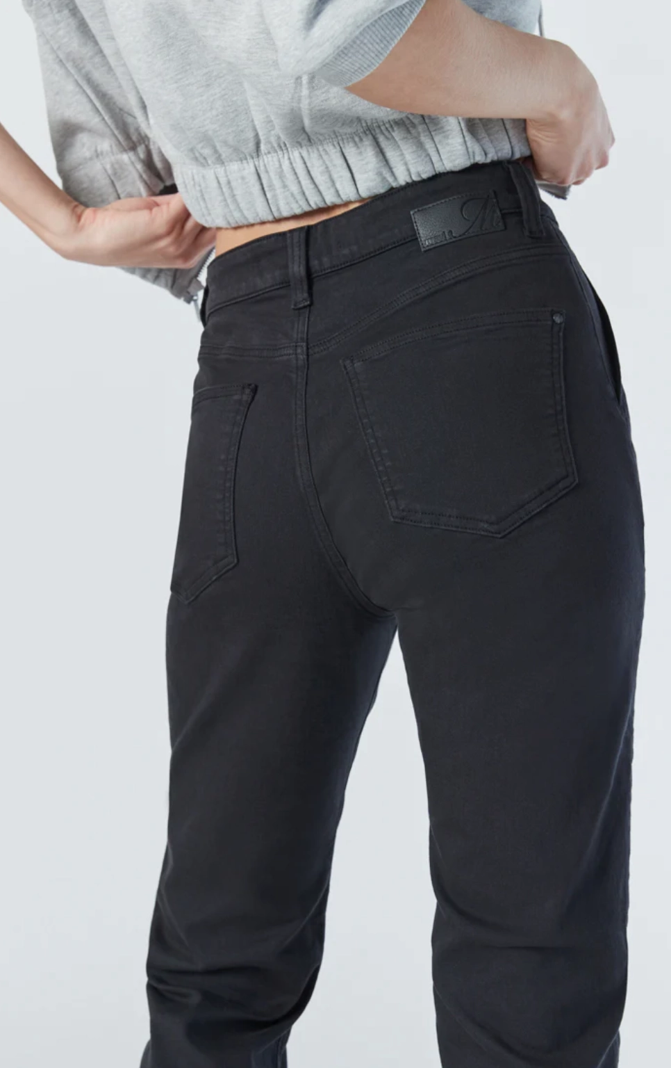 Layered Wear Casual Design SHELIA BLACK BEAUTY TWILL PANT