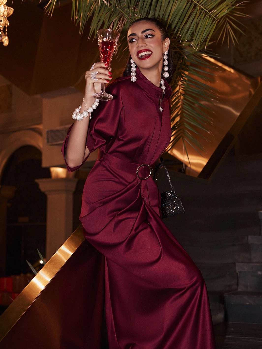 Layered Style City Rhythm Shiraz Waldorf gown