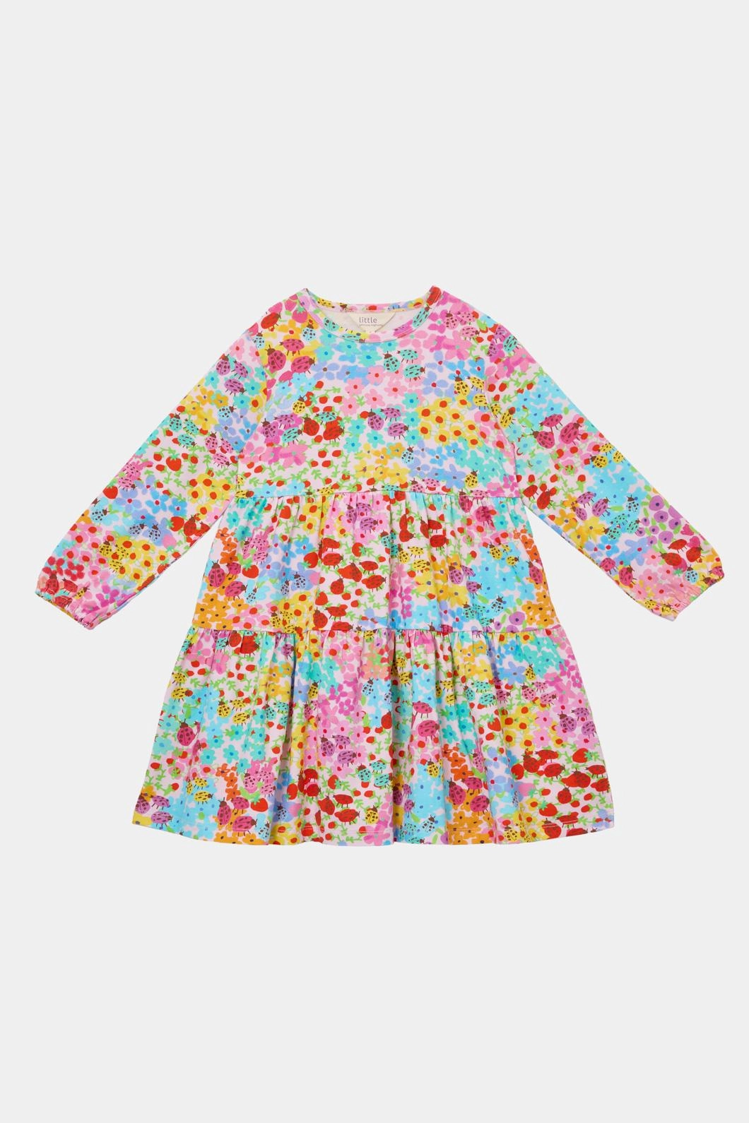 Ditsy Floral Kids Dress Cute Glow