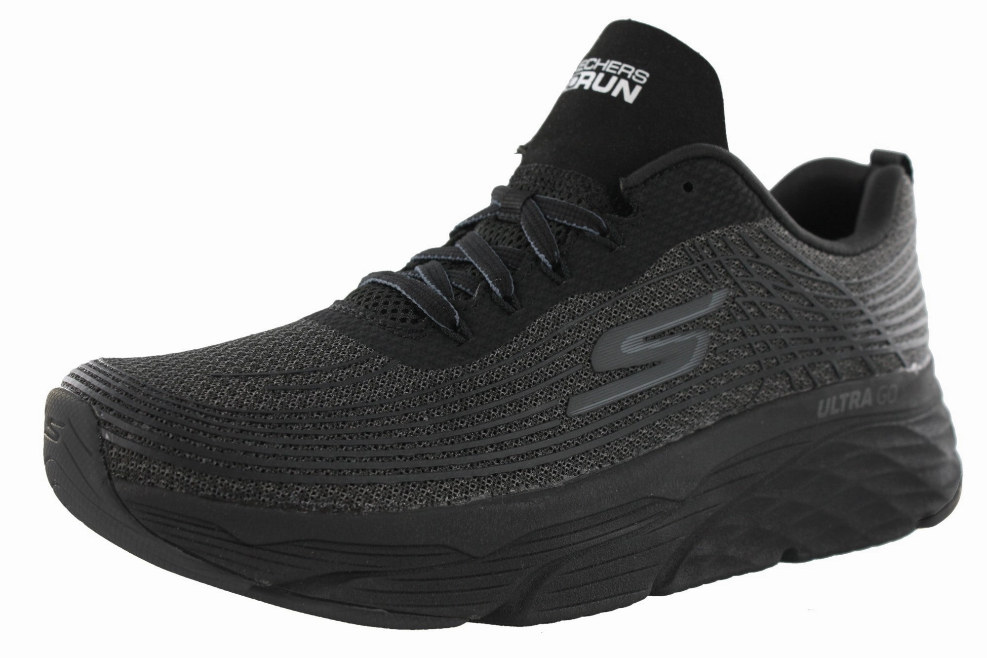 Skechers Men Max Cushioning Elite Running Shoes Tough Construction