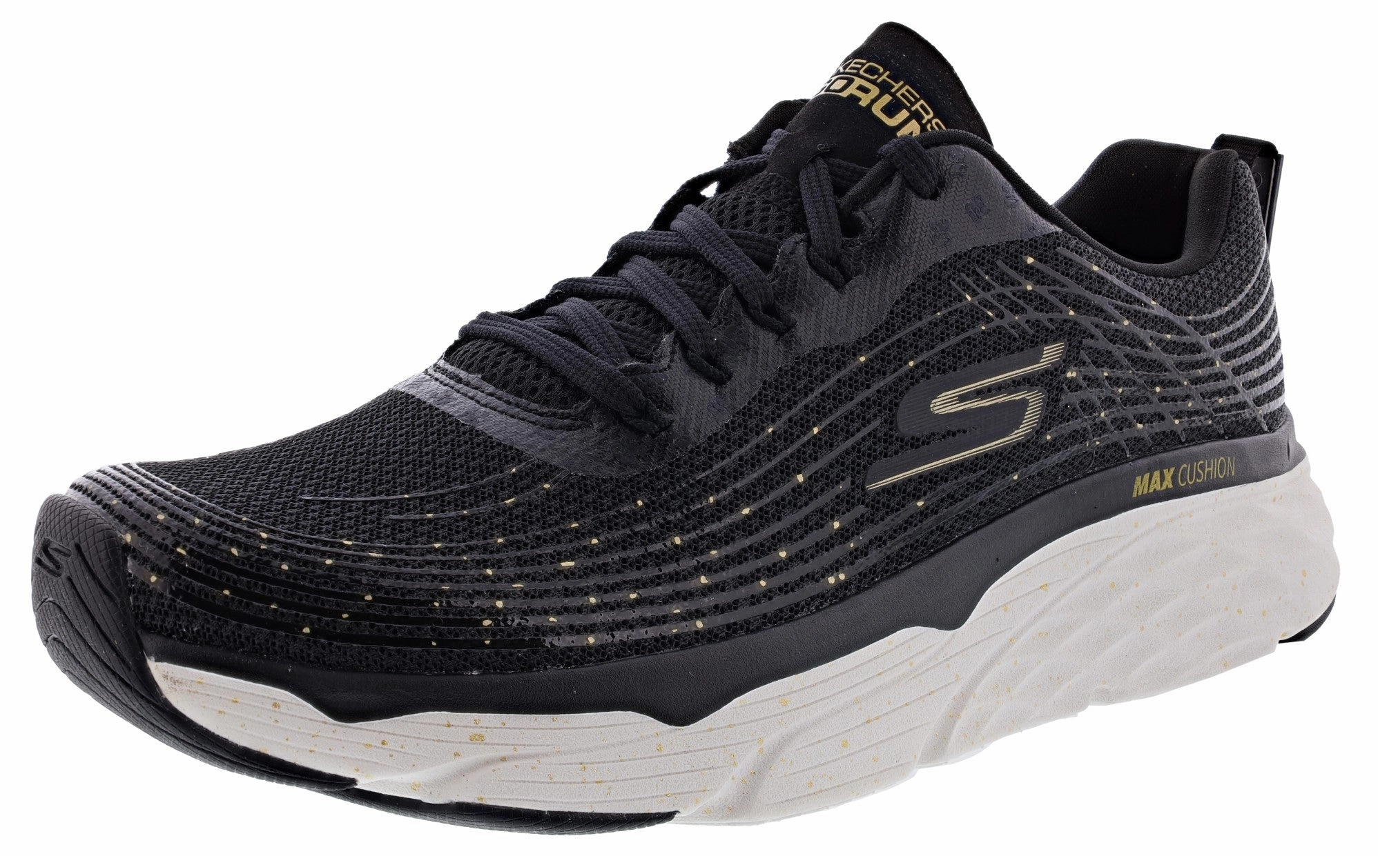 Skechers Men's Max Cushioning Elite Commemoration Lace up Running Shoes recycled content shoes