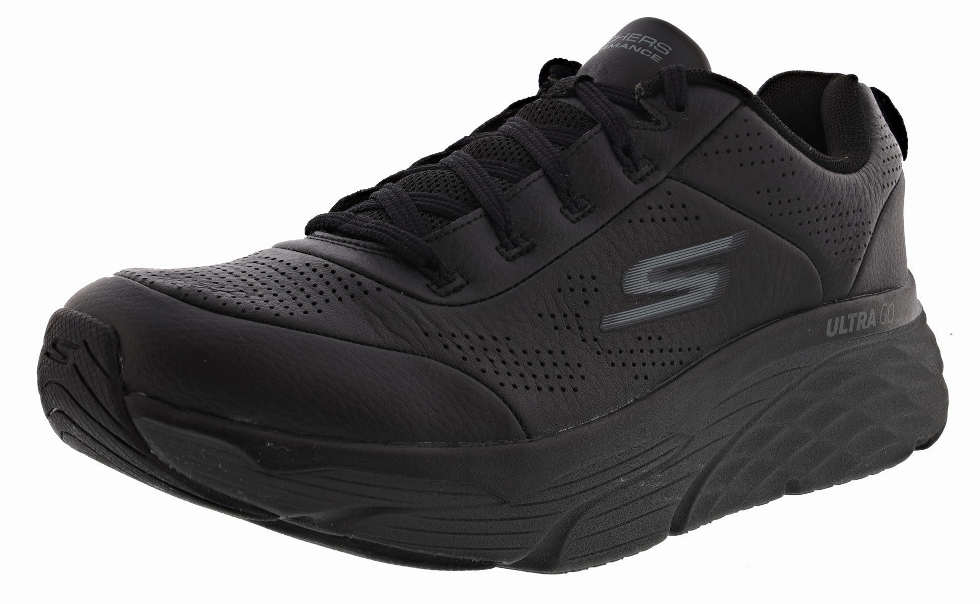 grip - improved running shoes Skechers Men's Max Cushioning Elite Lucid Running Shoes