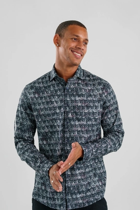 SKULLS LONG SLEEVE SHIRT Heat Safe Cozy Robe