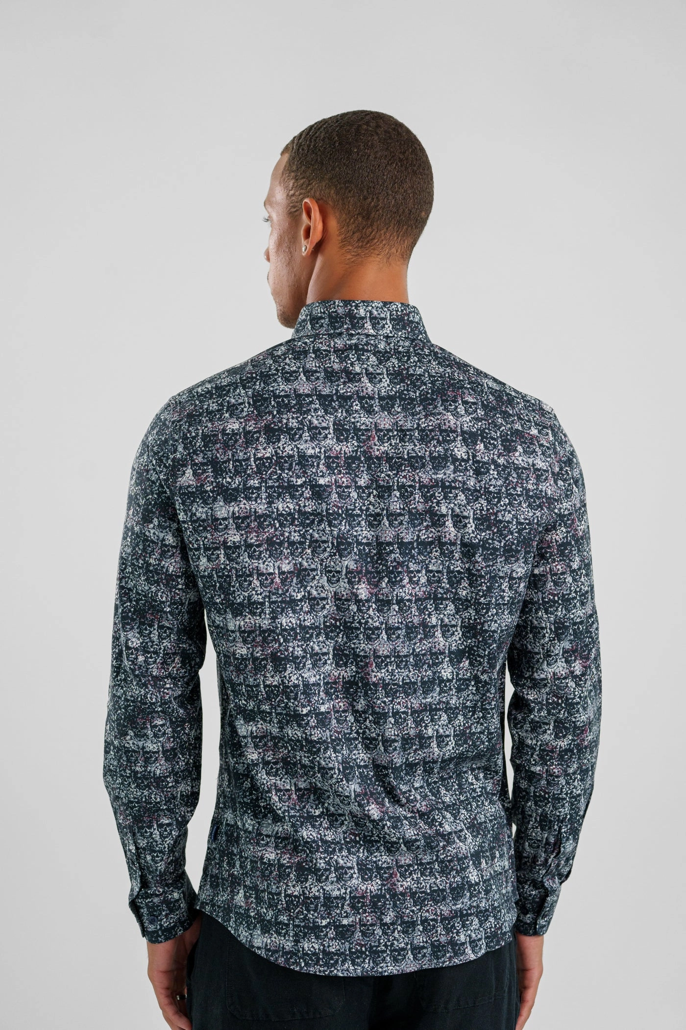 Shimmer Core Smart Skirt SKULLS LONG SLEEVE SHIRT