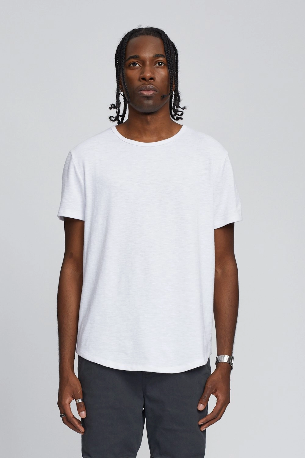 SLUB HI LO TEE Casual Wear