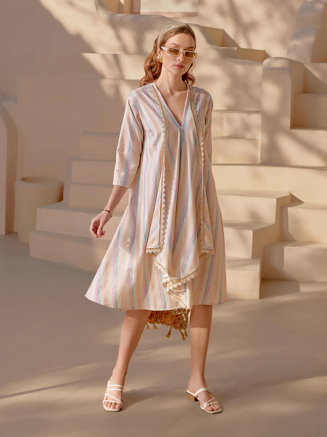 Soft Pleats Caicos Tunic