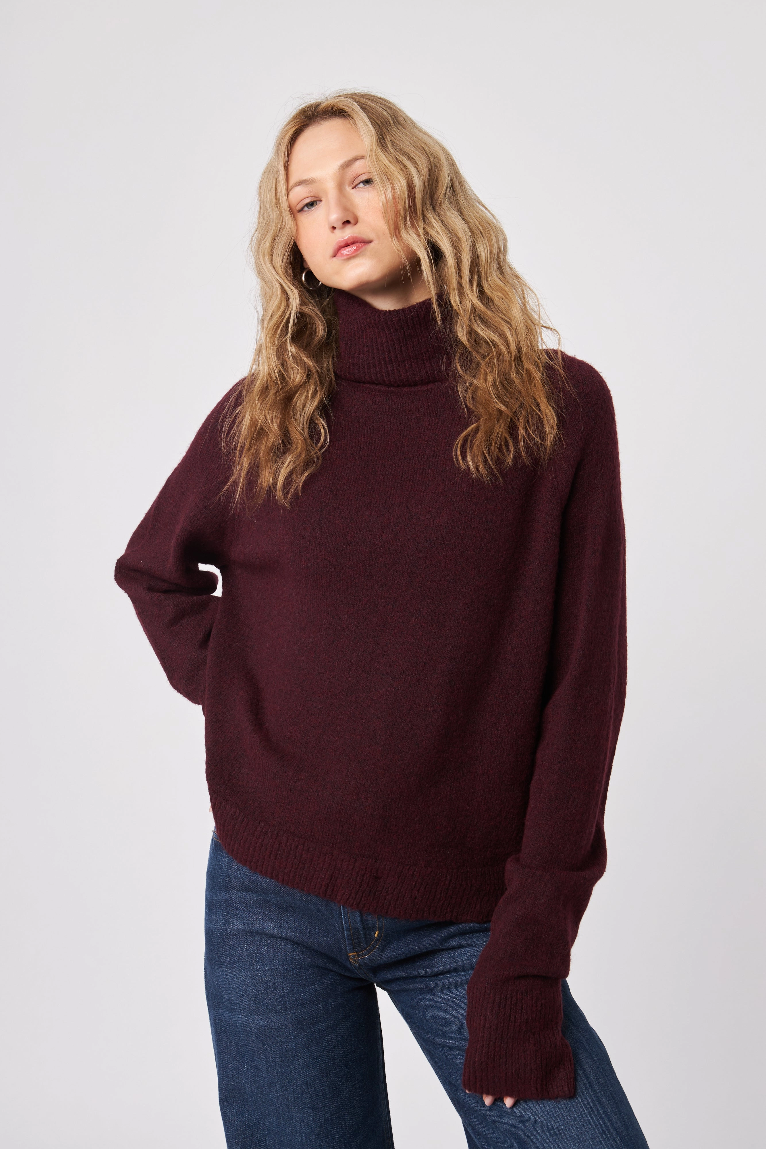EMMETT SLOUCH NECK SWEATER Park Day