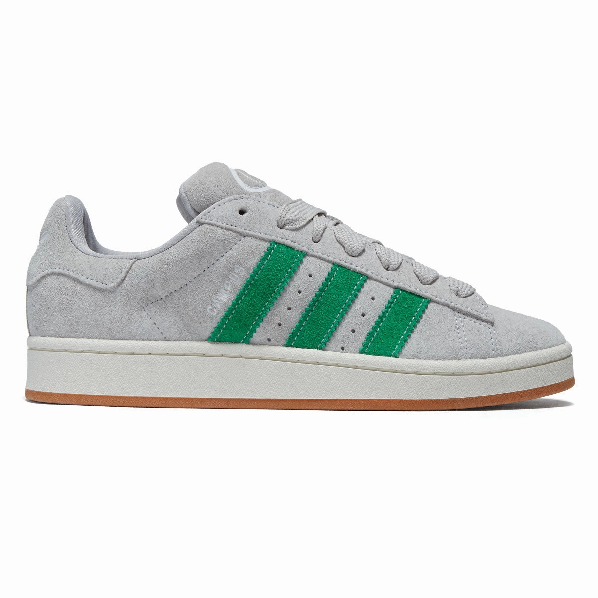 Adidas Campus 00s Shoes - Grey/Green/Off White Shock Dissipating Midsole Sole Tech