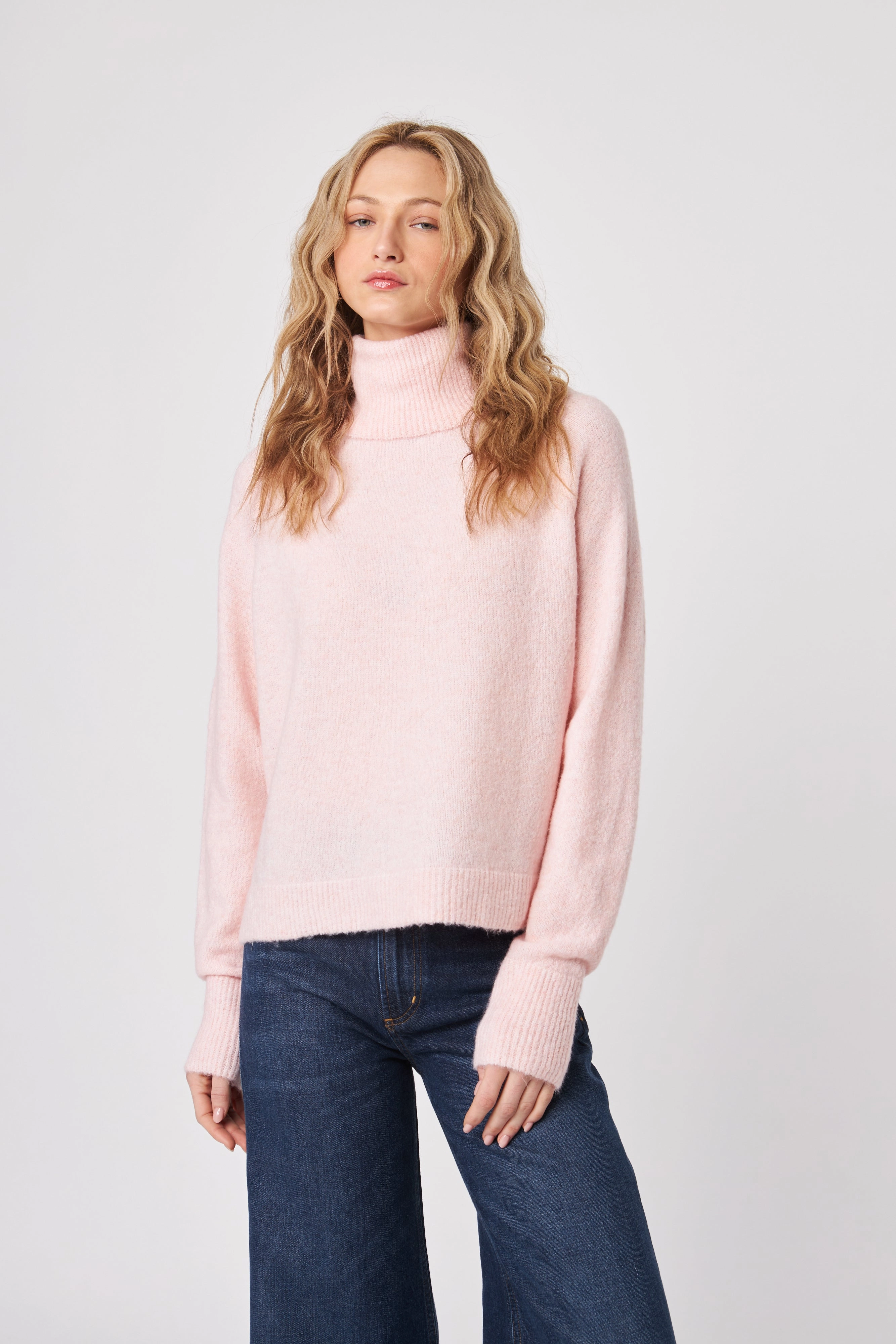 EMMETT SLOUCH NECK SWEATER ConvertibleSleeves