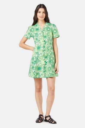 Justine Shirt Dress Bold Color