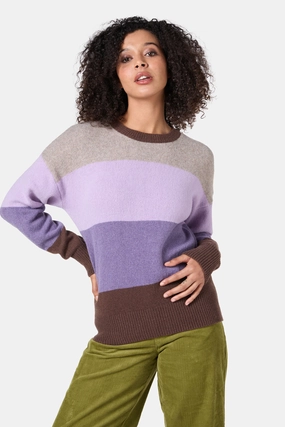 Arla Stripe Knit Jumper Outdoor Vibe