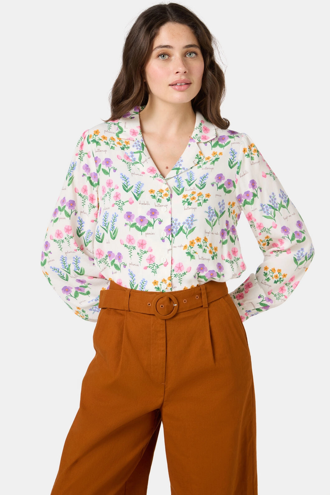 Cottage Garden Blouse Odor Neutralizing Technology