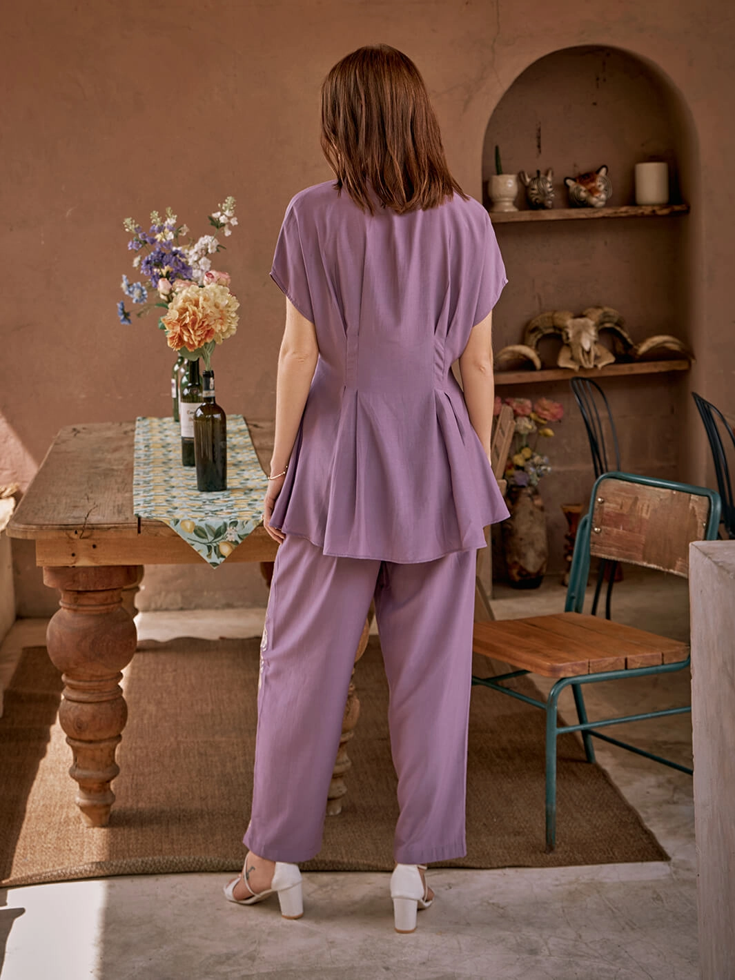 Draped Silhouette Liliana pant