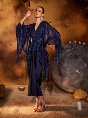 Spring Vibe Minimalist Layering Spartan Pleated Sequin TOP