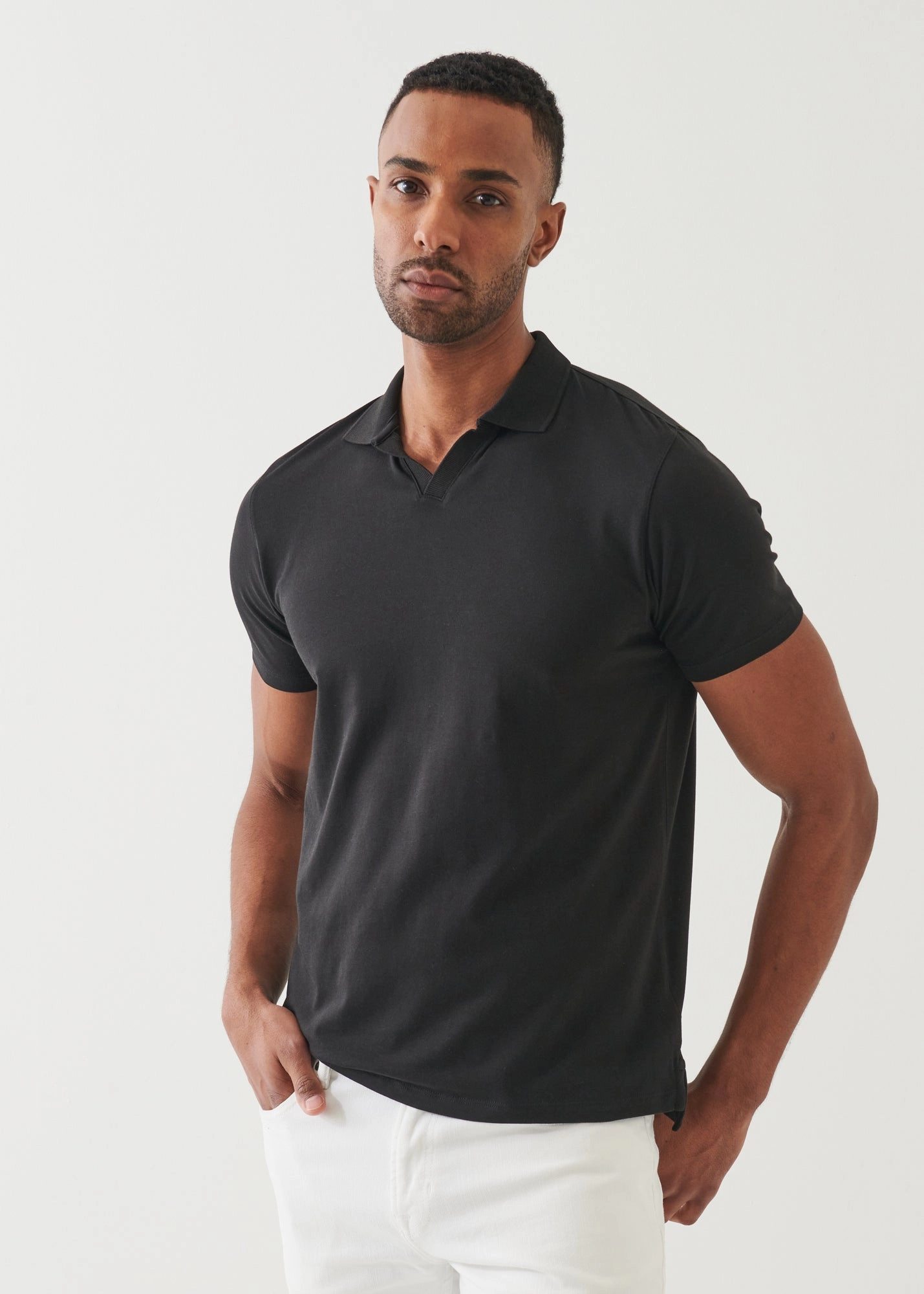 Weekend Wear Fashion Trend SHORT SLEEVE ICONIC OPEN POLO