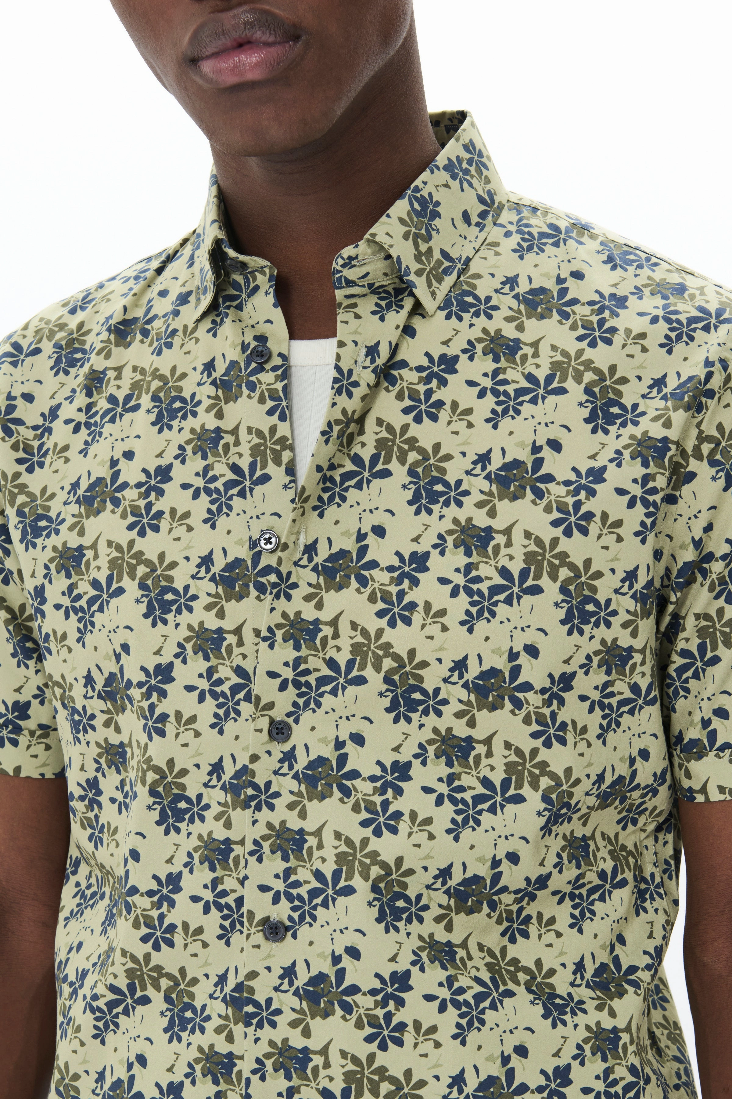 Business Outfit MATROSTOL SHORT SLEEVE BUTTON UP SHIRT