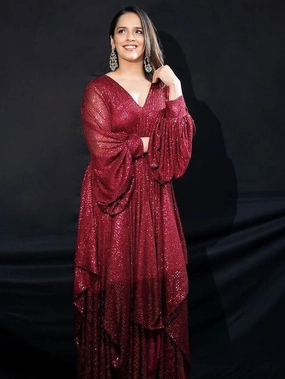 Fresh Tones Love Blend Stellar Sequin Gown