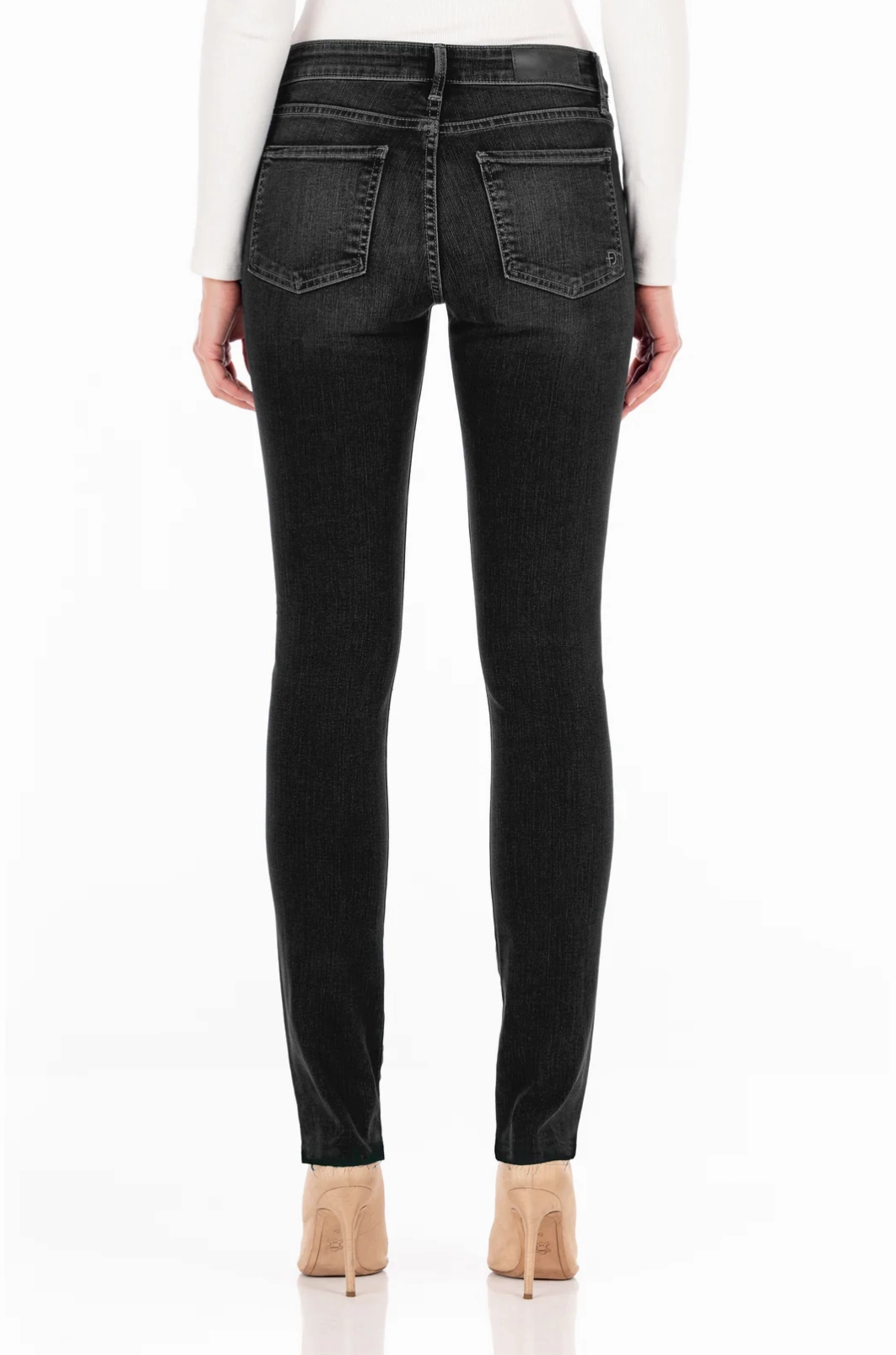 STEVIE MID RISE SLIM IN NASSUNO Minimalist Style Chill Outfit Universal Basic