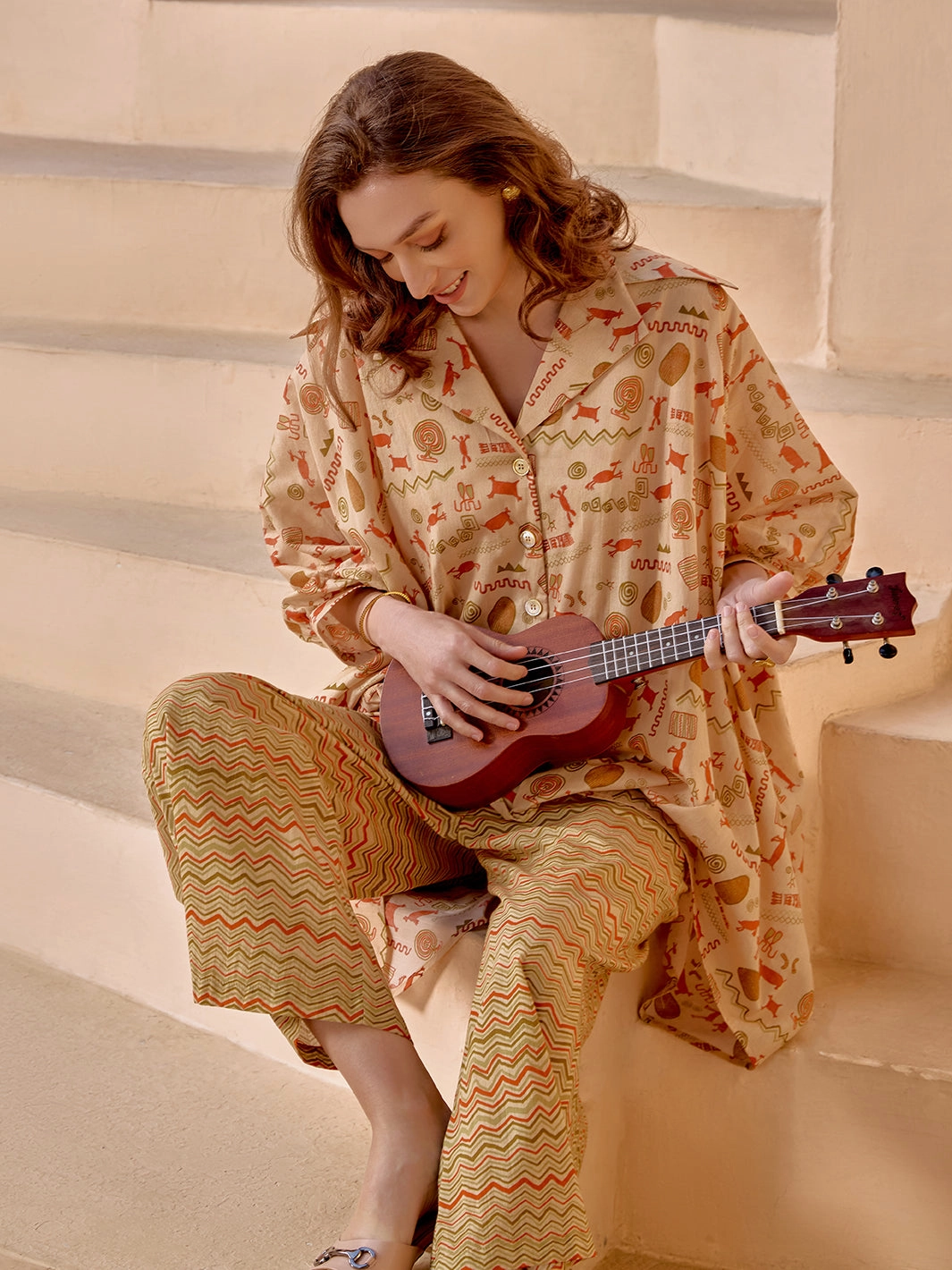 Smart Casual Shape Retention Stonehenge Mulmul Pant