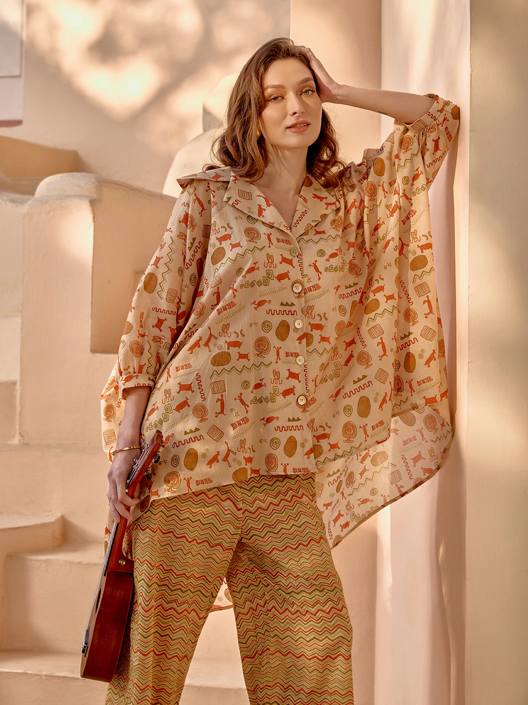 Stonehenge Mulmul Pant Vibrant Waist