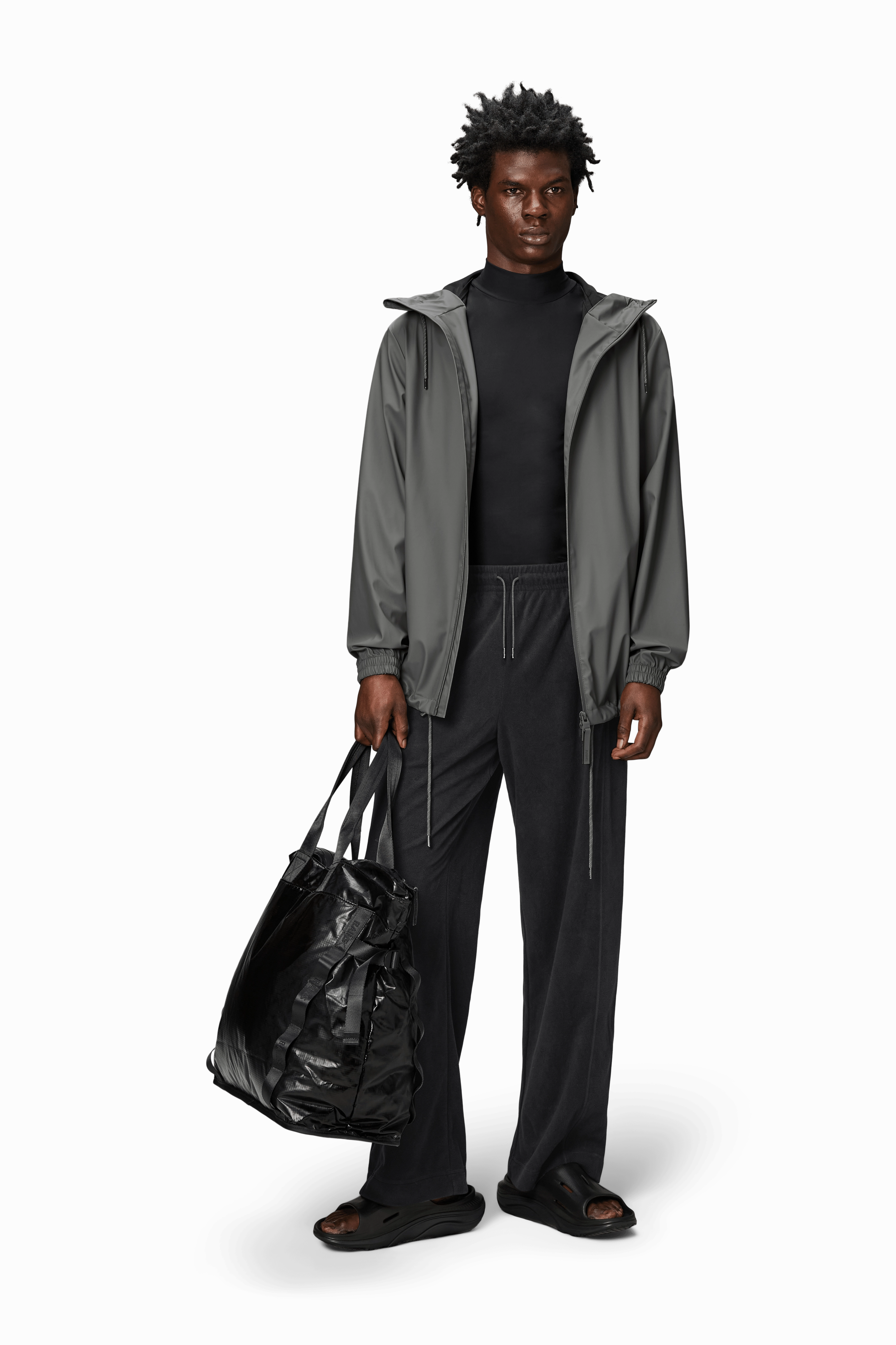 STORM BREAKER W3 - GREY Breathable Stretch Fabric Sheer Fit