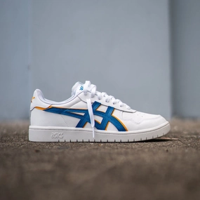 Mens Asics Japan S (White/Lake Drive/Citrus) City Routine
