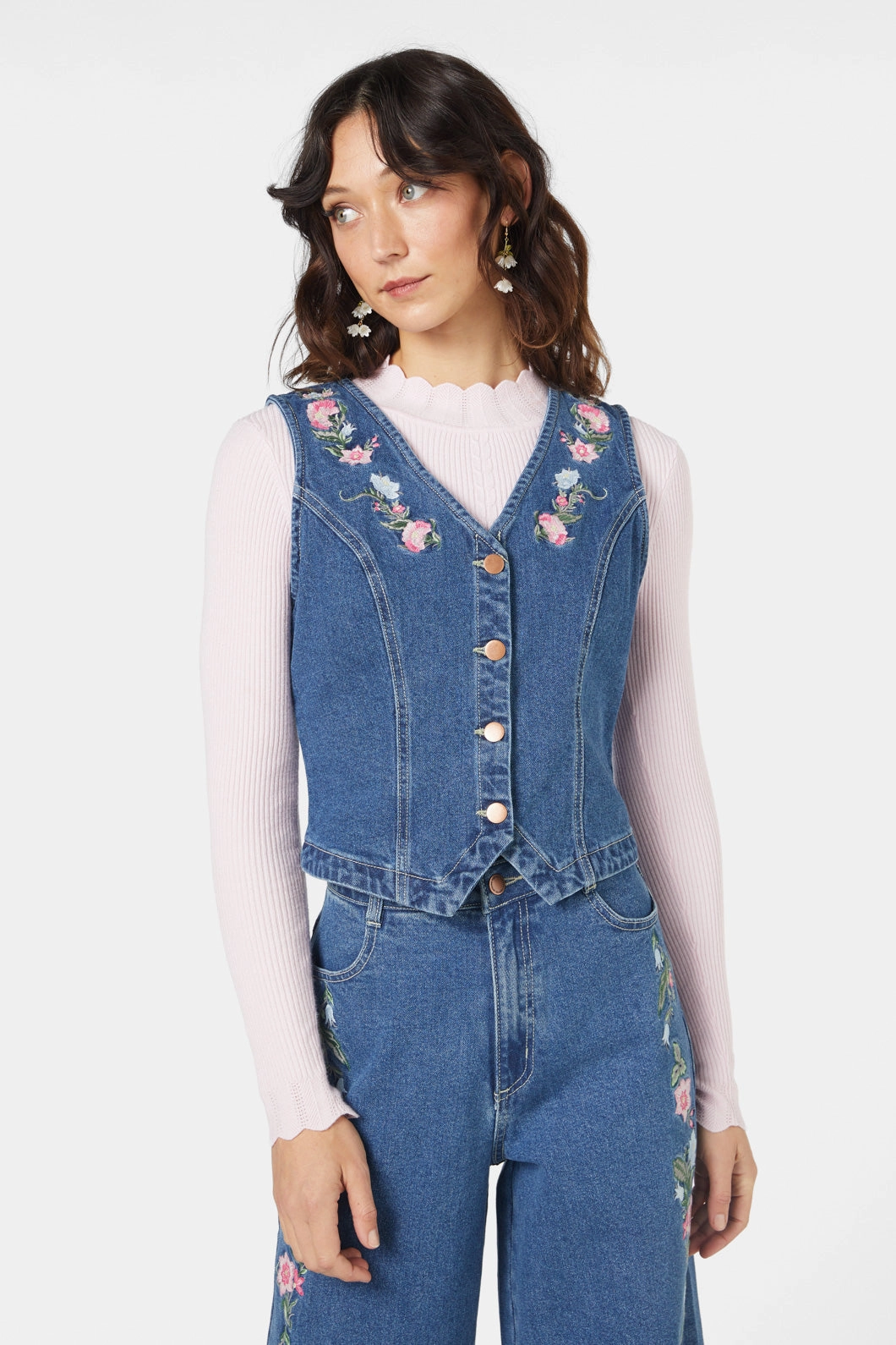 Weatherproof Construction Flower Chain Vest