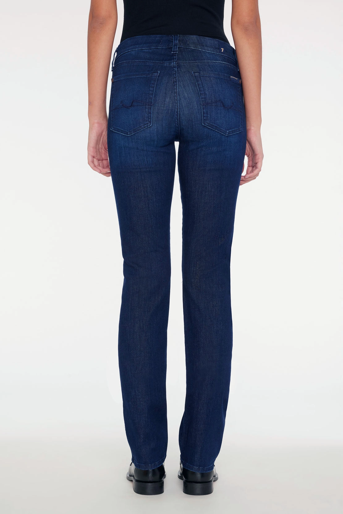 KIMMIE MID RISE STRAIGHT IN AFTERNOON Tear Resistant Denim Multi Purpose Pockets