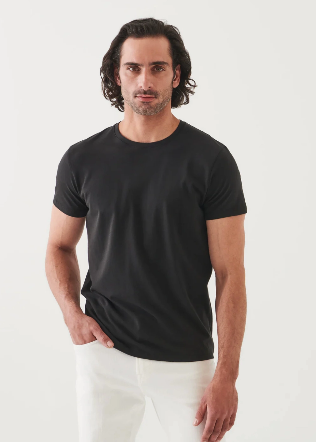 Buttonless Closure SHORT SLEEVE ICONIC CREW TEE