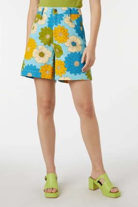 Susan Floral Shorts Elegant Look High Street Fashion