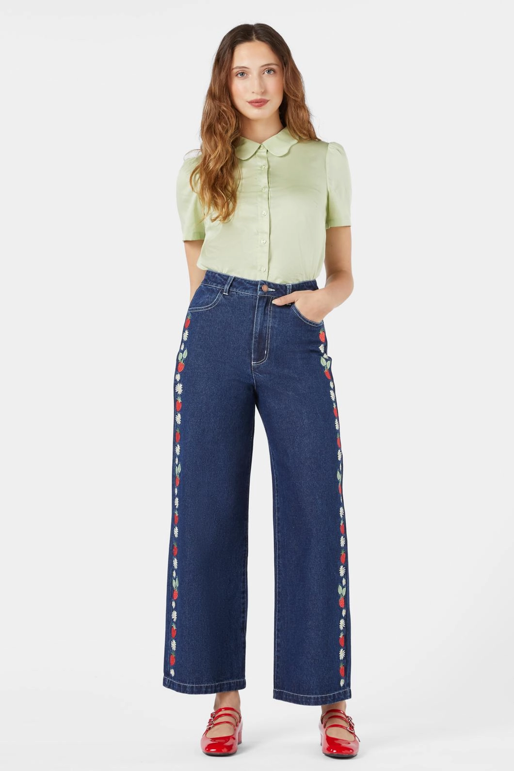 Lightweight Feel Flawless Look Sweet Jam Emb Jean