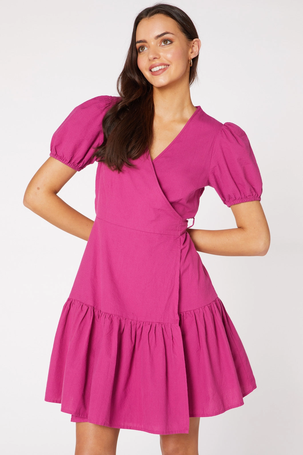 Flattering Design Wear Sylvia Wrap Dress