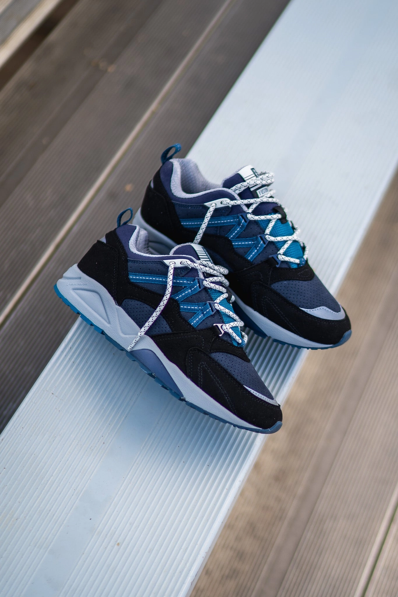 Comfortable Use Mens Karhu Fusion 2.0 (Jet Black/Lagoon)