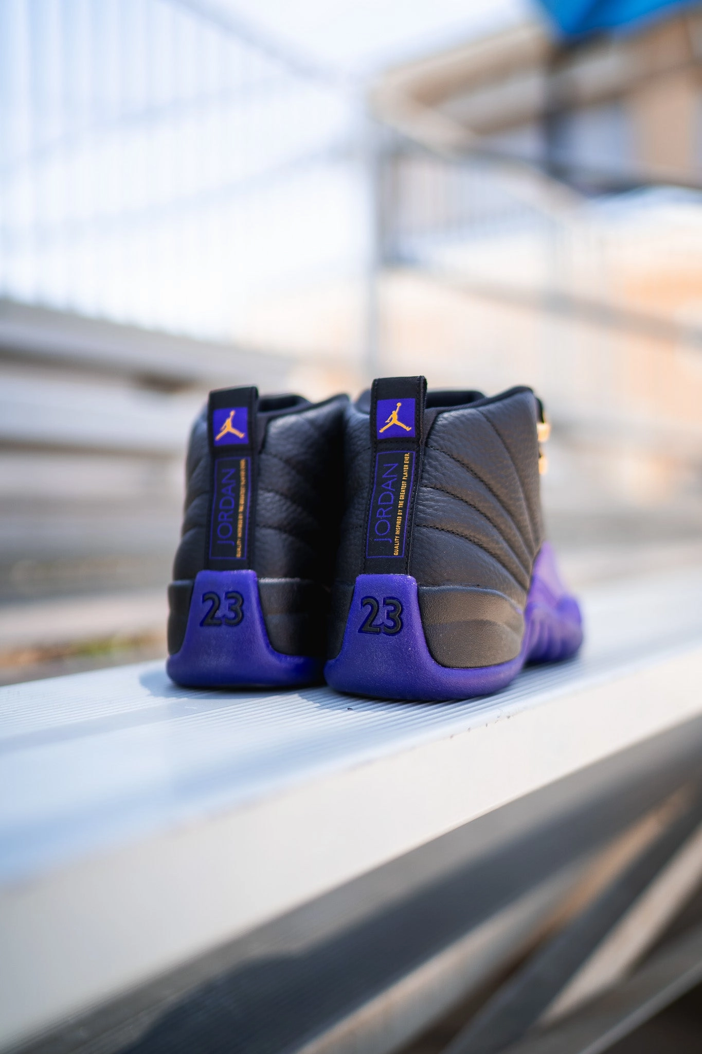 Vegan Leather Construction Air Jordan 12 Retro (Field Purple)
