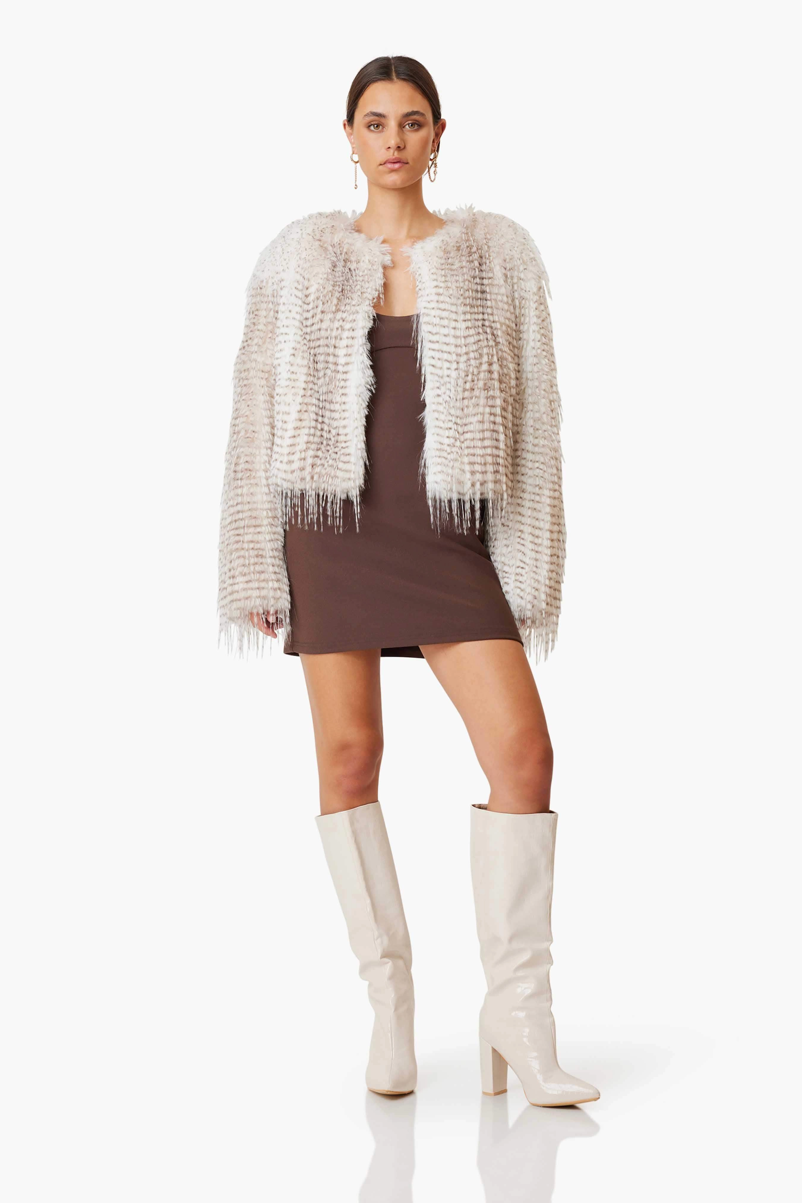 Tansy Jacket in White City Layers Art Inspired