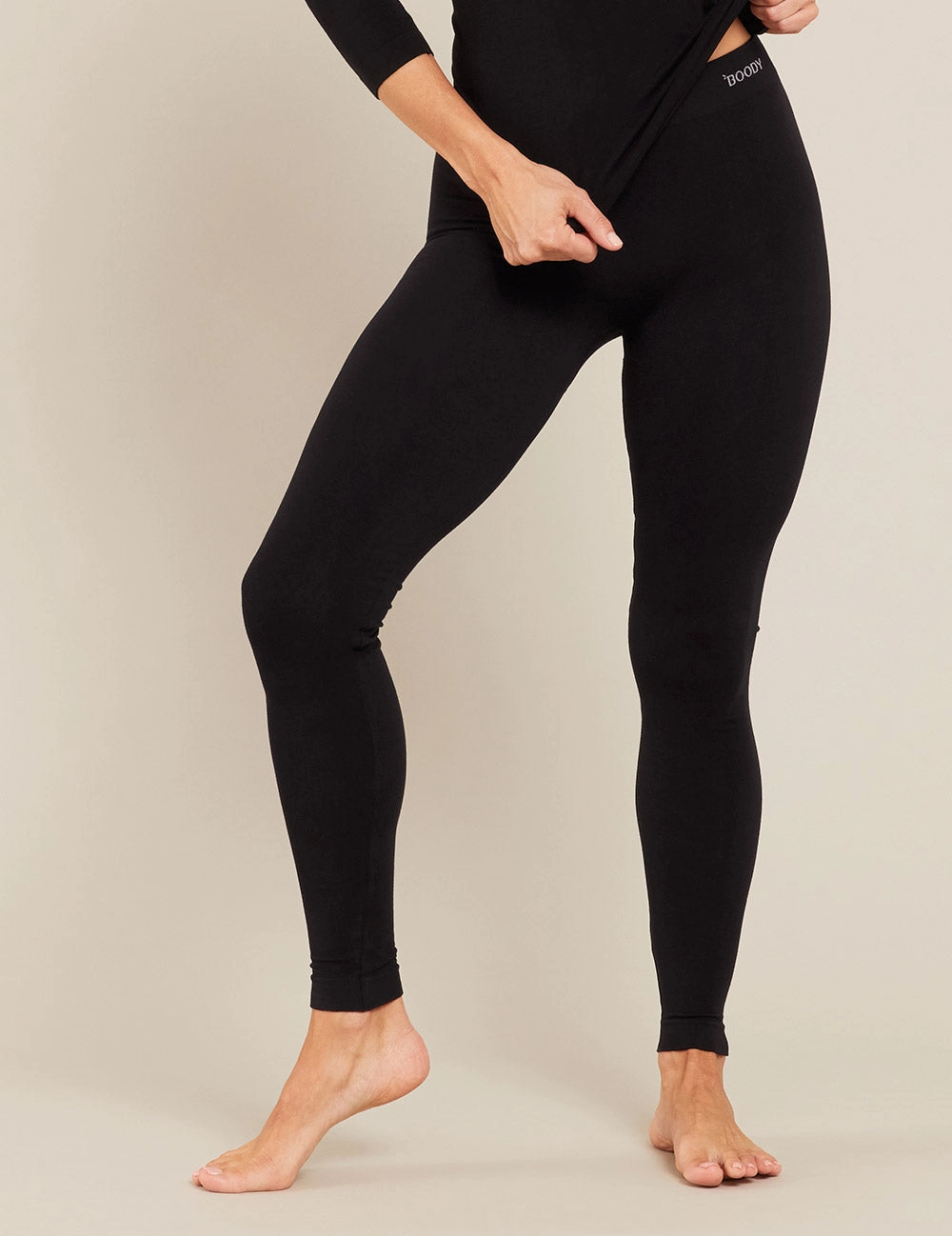 Accessory Fashion Full Leggings - Black