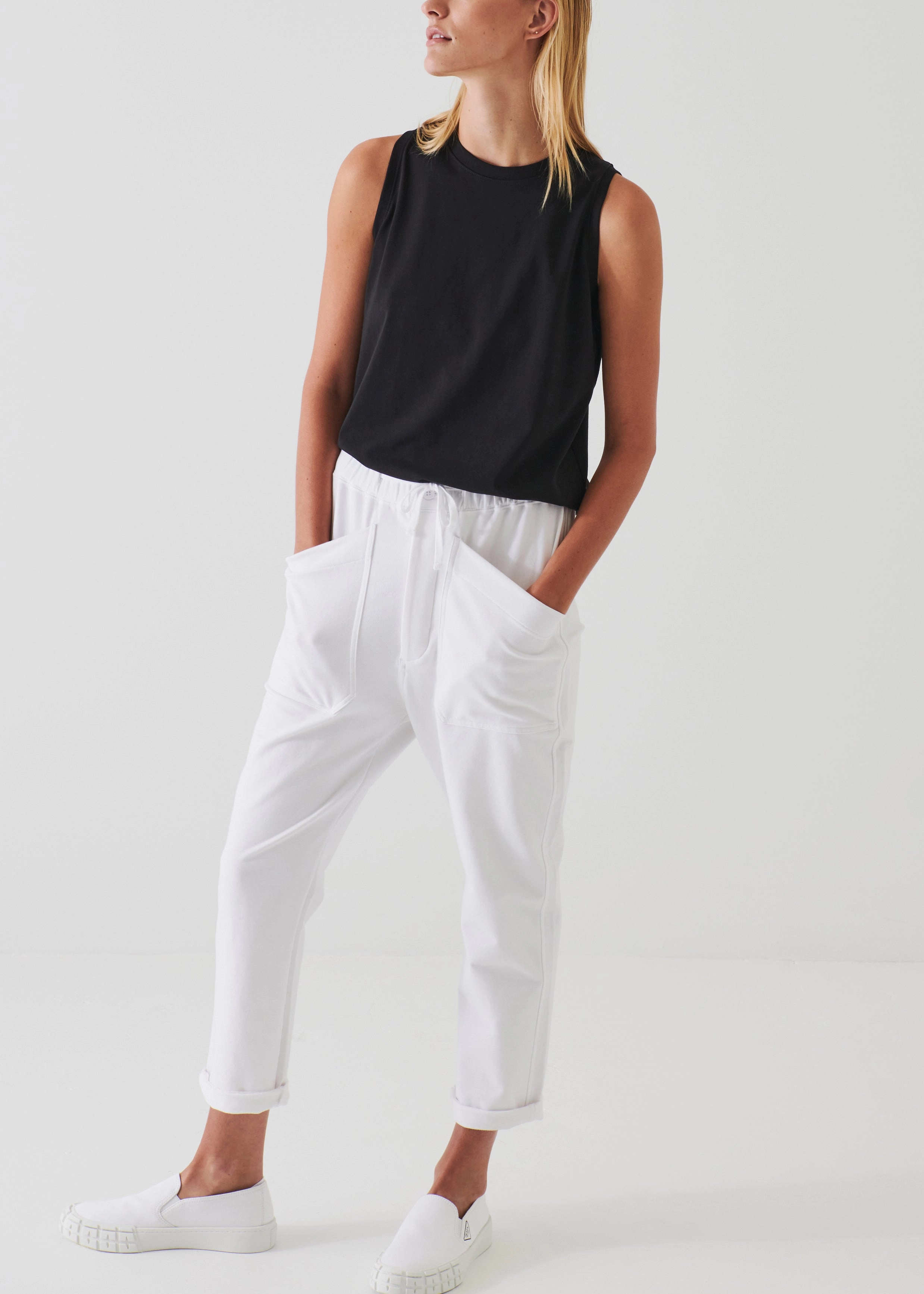 ICONIC BOYFRIEND FIT TANK LowMaintenance Breathable fabric